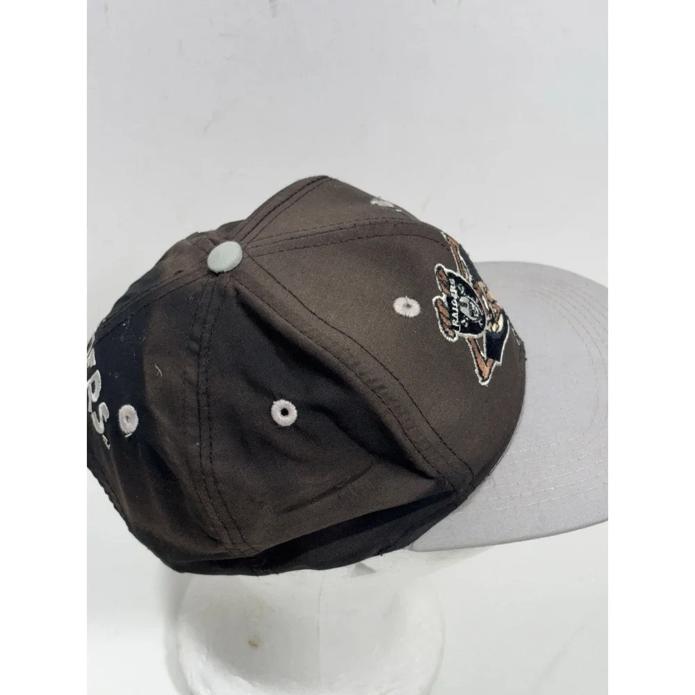 VINTAGE‎ LOS ANGELES RAIDERS TAZ LOONEY TUNES CAP 1993 Youth